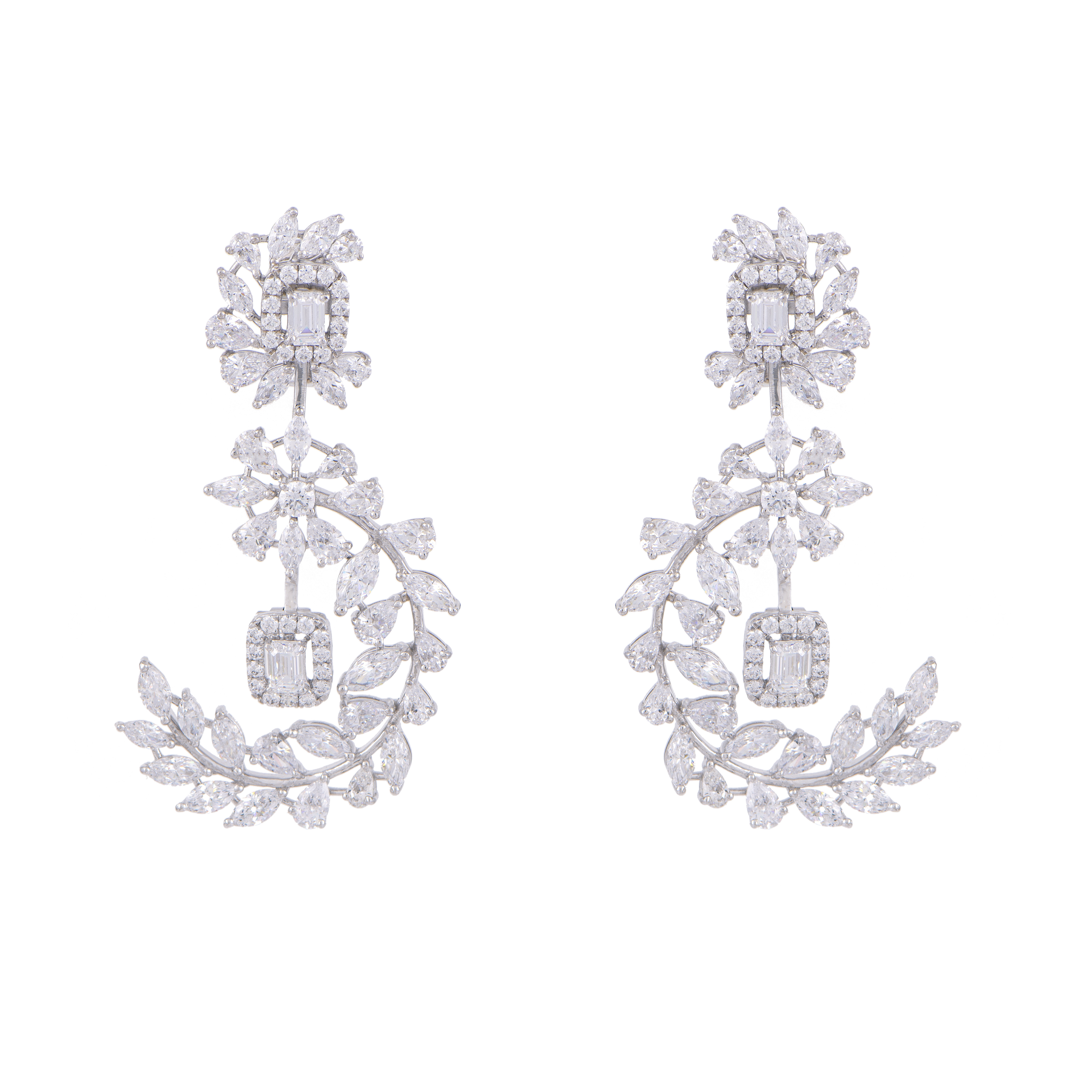 Fleur Cocktail Earrings 